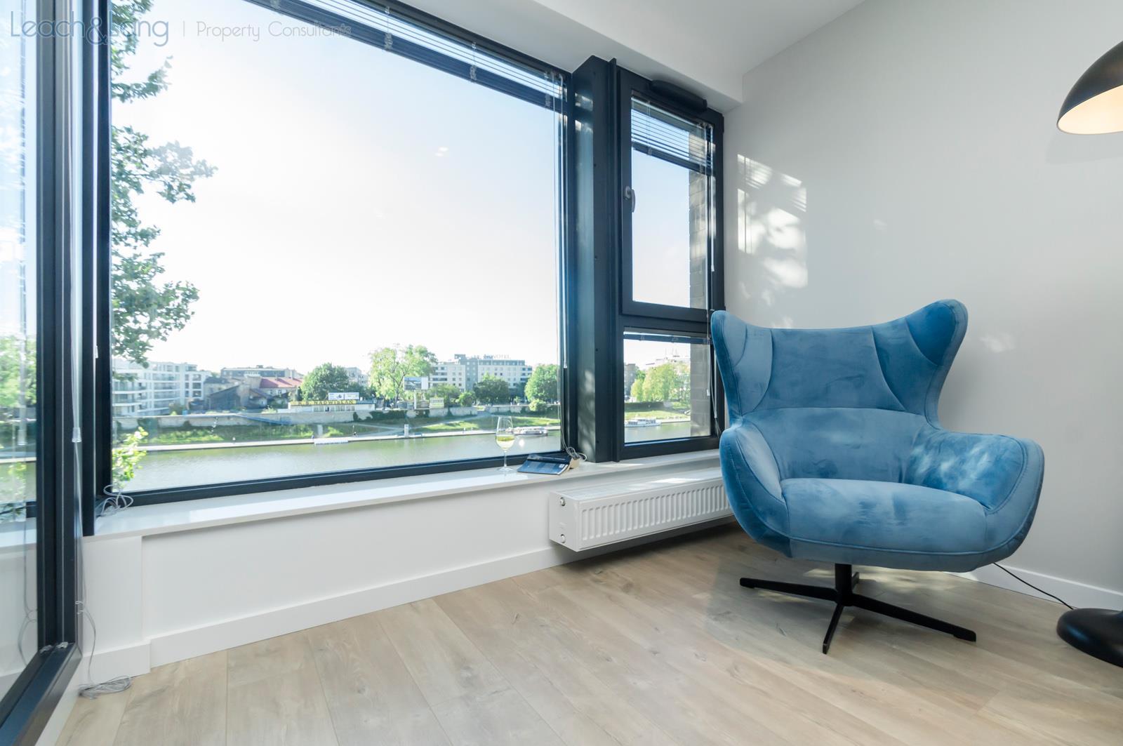 Wyjątkowe mieszkanie z widokiem na Wisłę